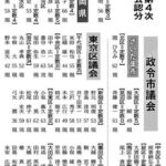2027年統一地方選挙の予定候補として公認をいただきました